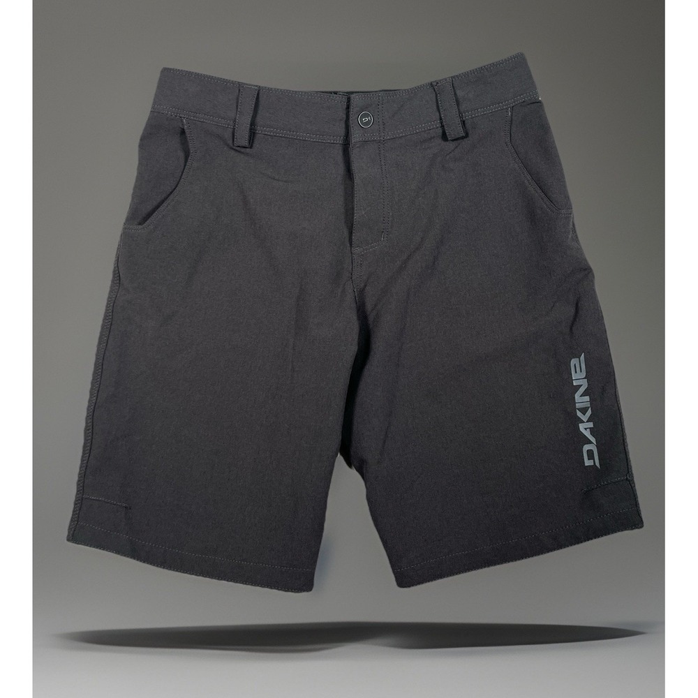 Dakine Syncline 9" Short Women's 12 Charcoal Gray Adjustable Waist Pockets